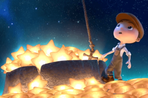 Chłopiec i gwiazdy
