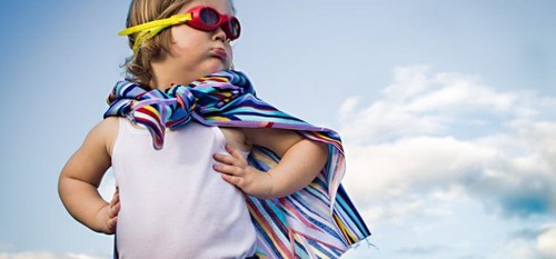 dziecko w przebraniu