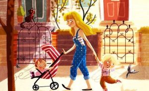 Samotne rodzicielstwo- mama z dziećmi