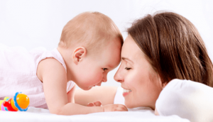 Niemowle z mamą