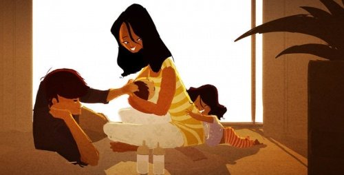 Rozpieszczanie - mama i tata wychowują dzieci