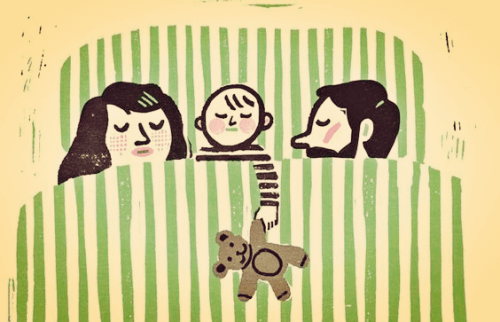 Życie pary z dzieckiem