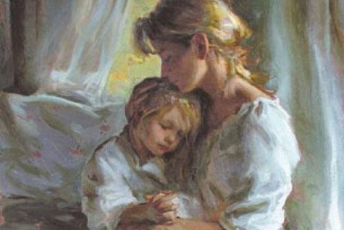 Przytulenie przed zaśnięciem