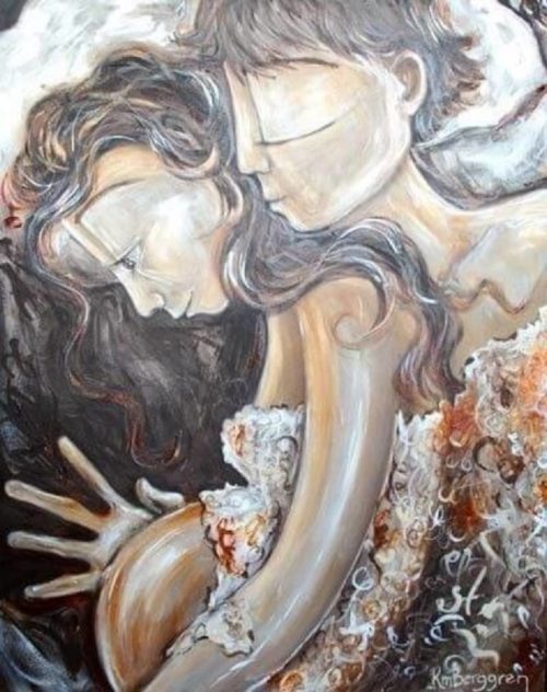 Kobieta w ciąży z partnerem