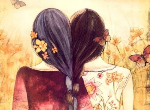 Dbanie o siebie - dwie kobiety z włosami splecionymi w jeden warkocz