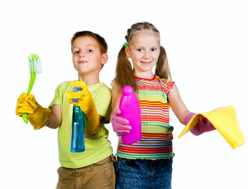 Przydzielenie dzieciom obowiązków domowych