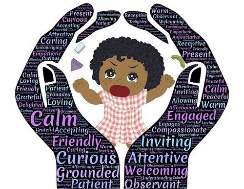 Wartości życiowe wypisane na dłoniach