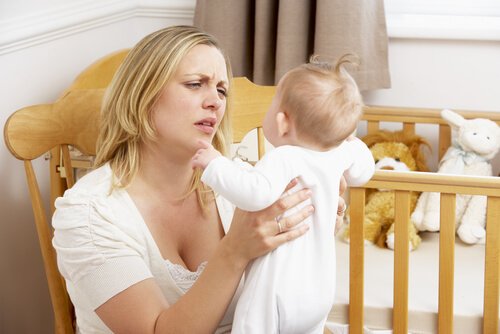 Depresja dziecięca - niemowlę i nieszczęśliwa mama