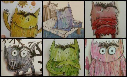 The colour monster