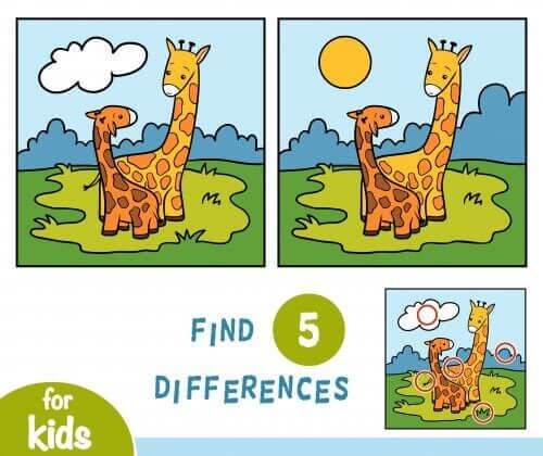 Znajdź 5 różnic