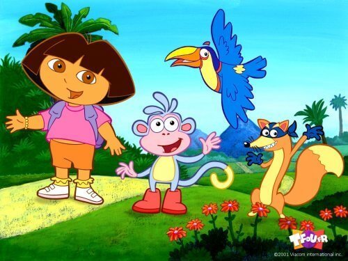 Dora poznaje świat - seriale telewizyjne dla dzieci