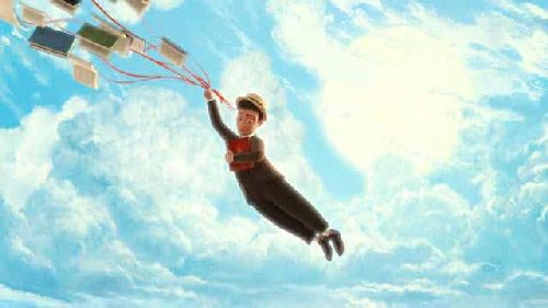 Scena z The Fantastic Flying Books of Mr.